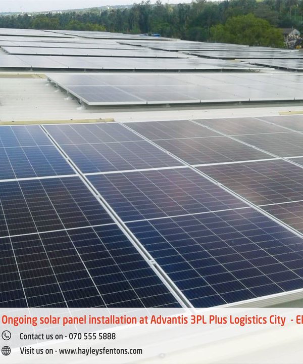 Solar farm 3PL Logistics Sri Lanka