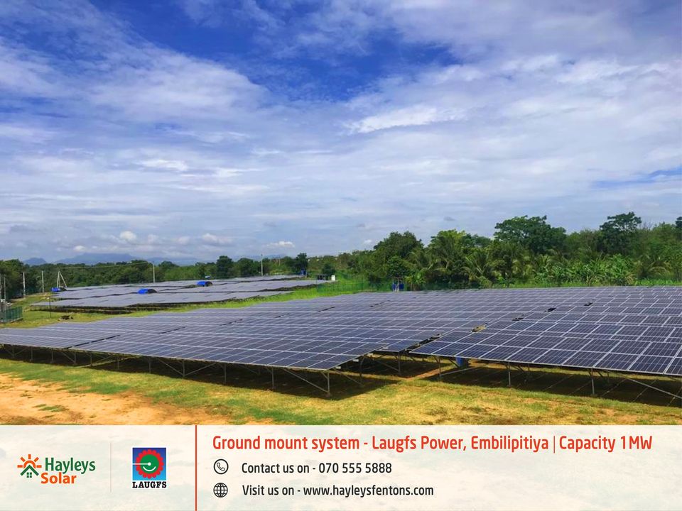 Solar farm in Sri Lanka