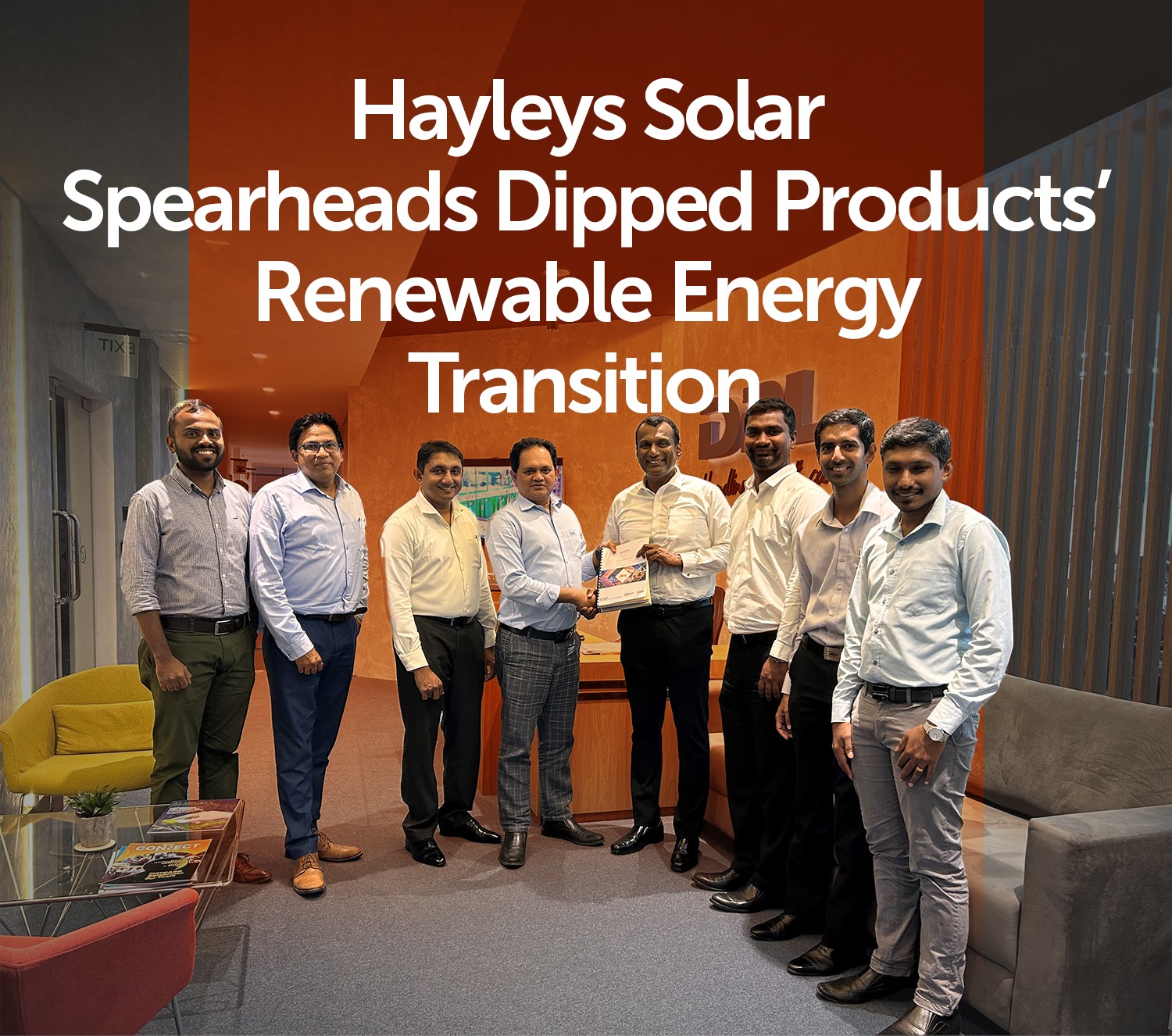 Hayleys Solar partners with Dipped Products PLC
