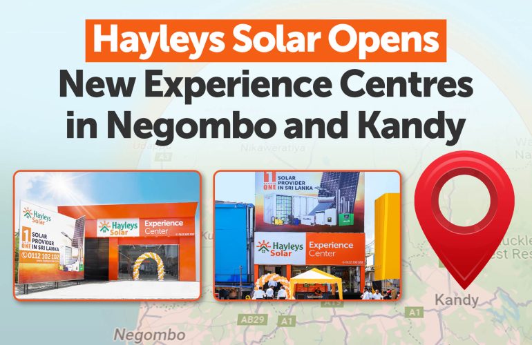 New Experience Centres in Negombo and Kandy