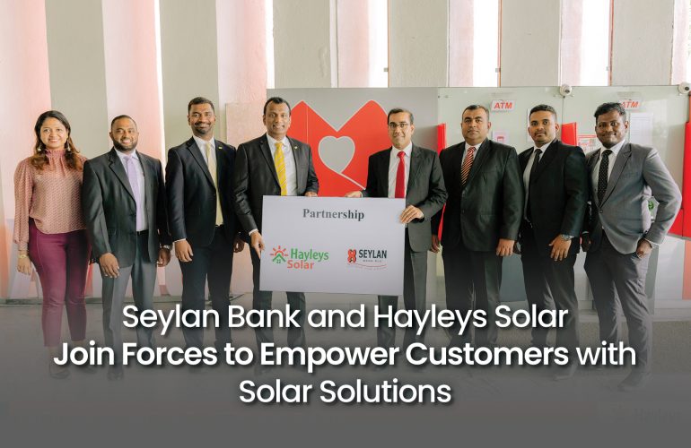 seylan bank and hayleys solar partnership ceremony – joining forces to empower customers with solar solutions